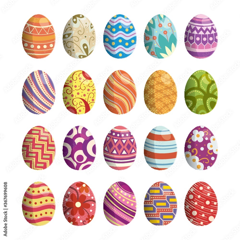easter eggs collection easter eggs collection