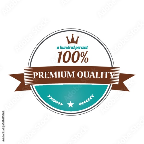 premium quality label