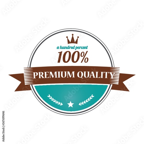 premium quality label