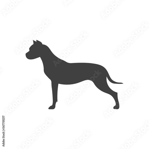 Dog Icon Pet Symbol Logo Template