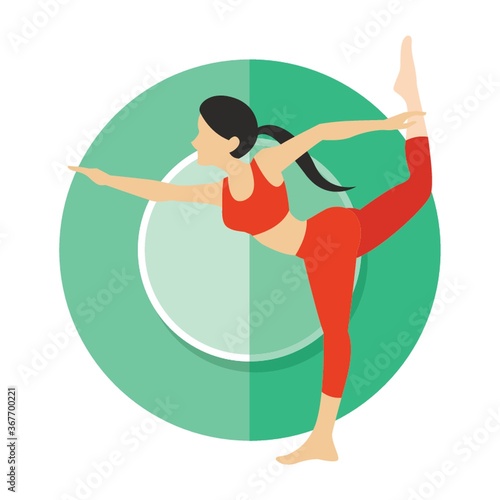 natarajasana