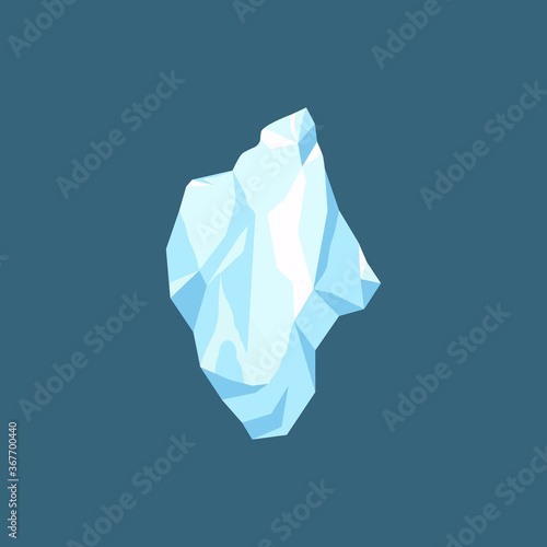iceberg logo design inspiration. Vector Illustration.
