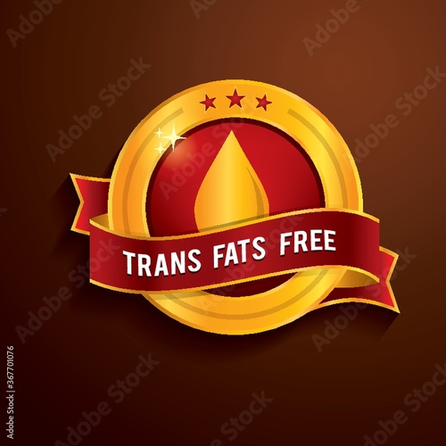 trans fats free label