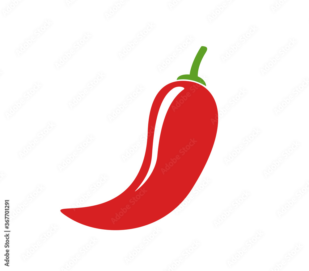Chili pepper icon. Red chilli pepper. Chili pepper icon. Red chilli pepper.