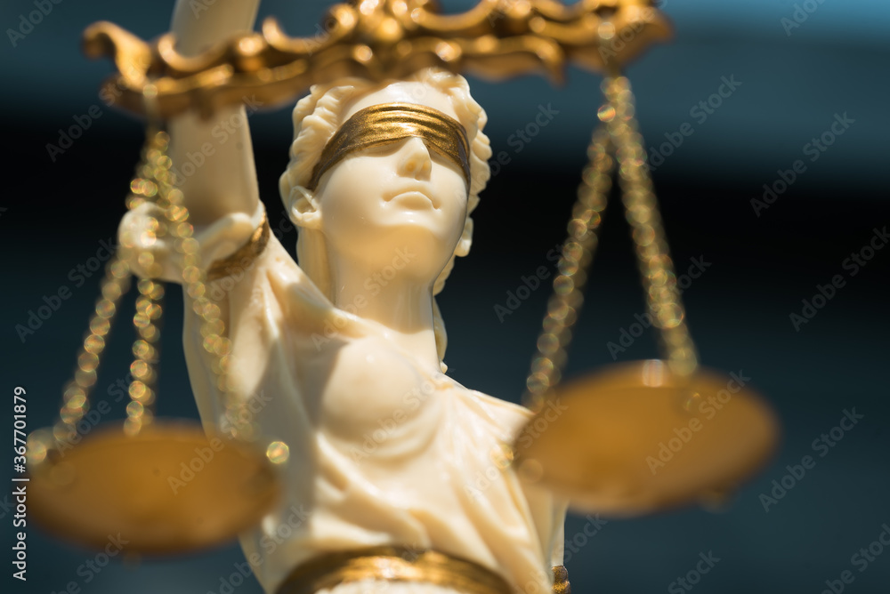 Law and Justice symbols concept, - obrazy, fototapety, plakaty 