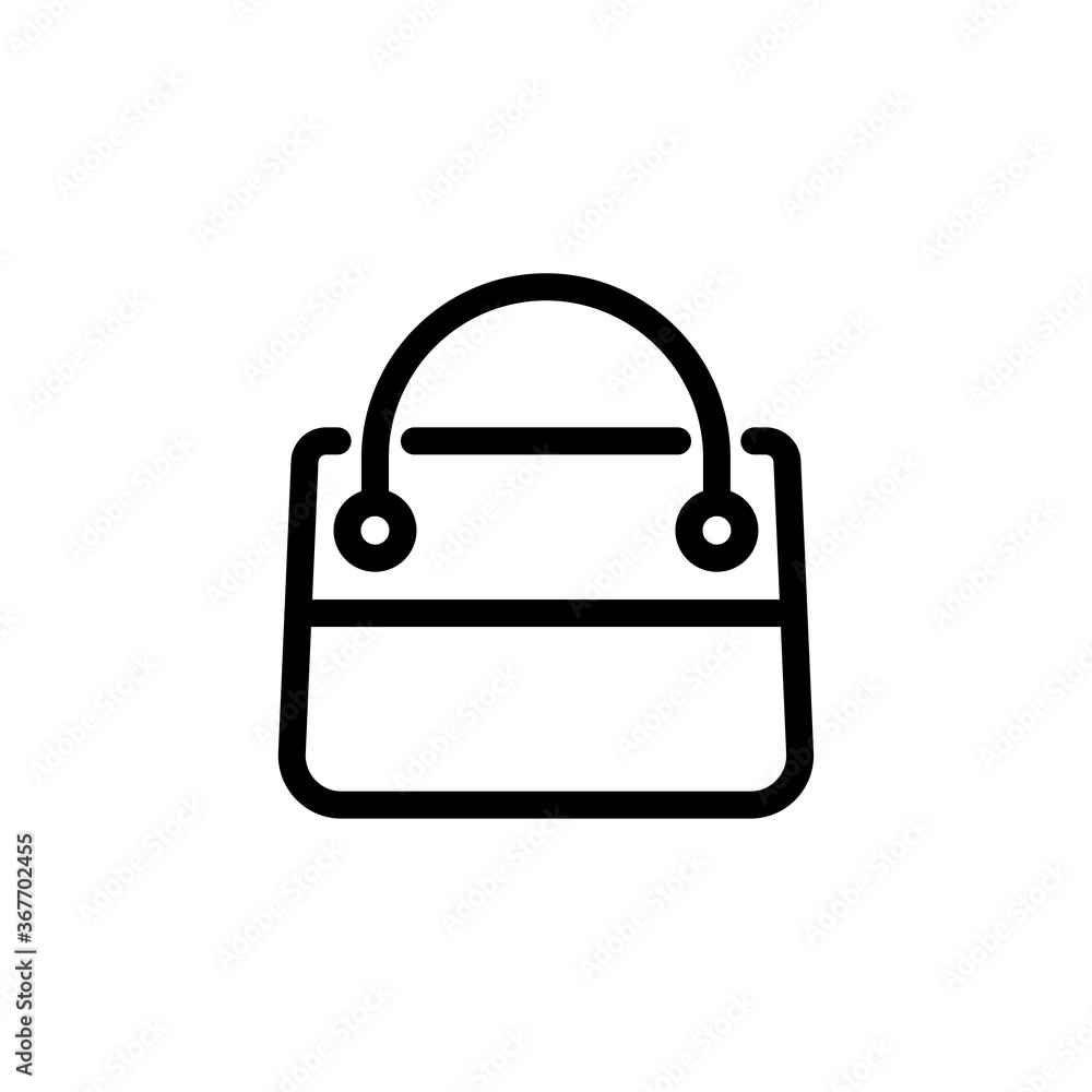 shopping bag icon vector design trendy shopping bag icon vector design trendy
