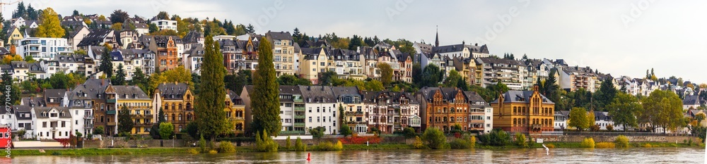 Koblenz-Pfaffendorf vom Rhein
