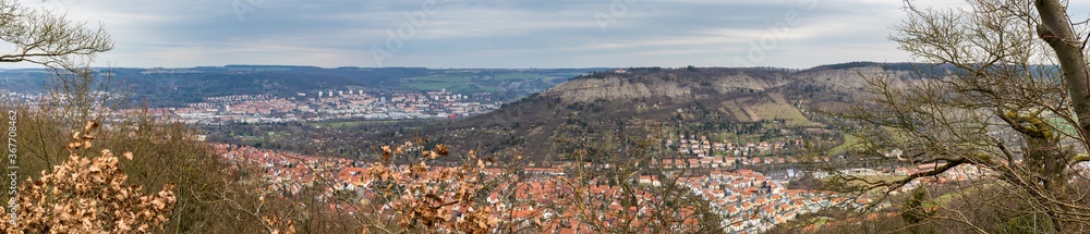 Jena Panorama vom Fuchsturm