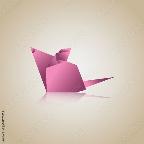 origami mouse