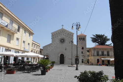 Sora, Italy - July 22, 2017: The church of Santa Restituta on Corso Volsci photo