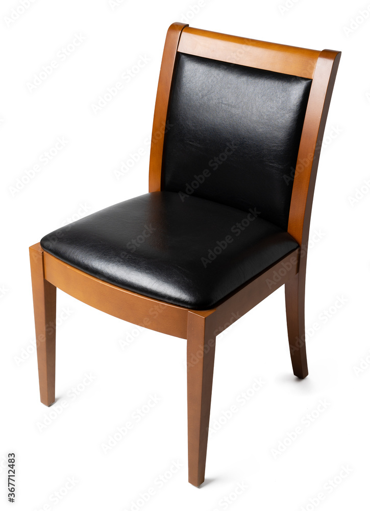 Comfortable chair isolated on white. Studio shot Comfortable chair isolated on white. Studio shot