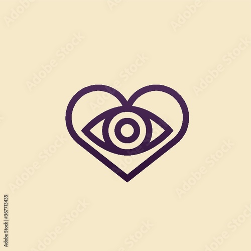 abstract eye icon