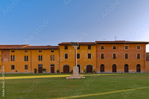 Obraz na płótnie Palazzo dell'Opera della Primaziale Pisana in Pisa in der Toskana, Italien w salonie