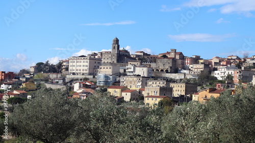 San Vittore del Lazio - 30 november 2017: view of the town in the province of Frosinone