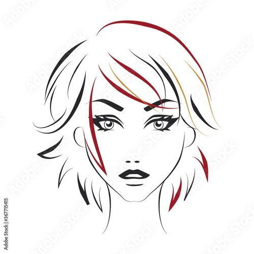 woman hairstyle
