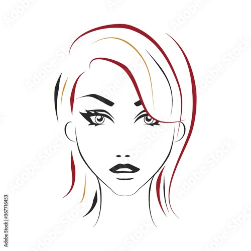 woman hairstyle