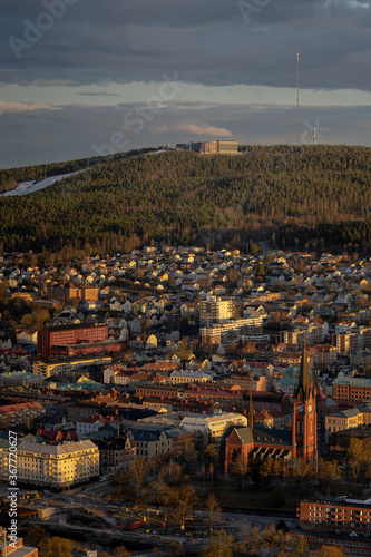 sundsvall from above