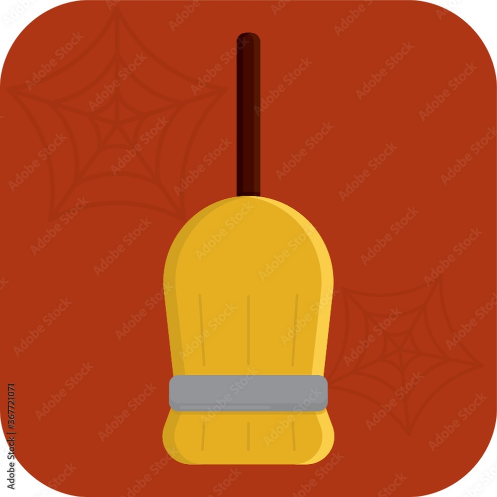 Obraz premium witch broom