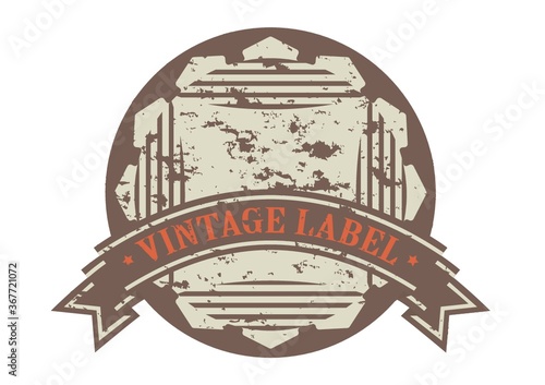 vintage label