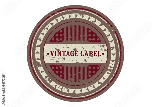 vintage label