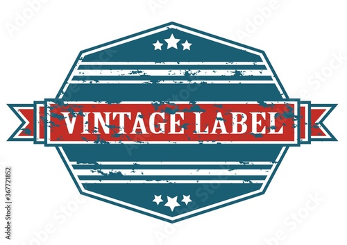 vintage label