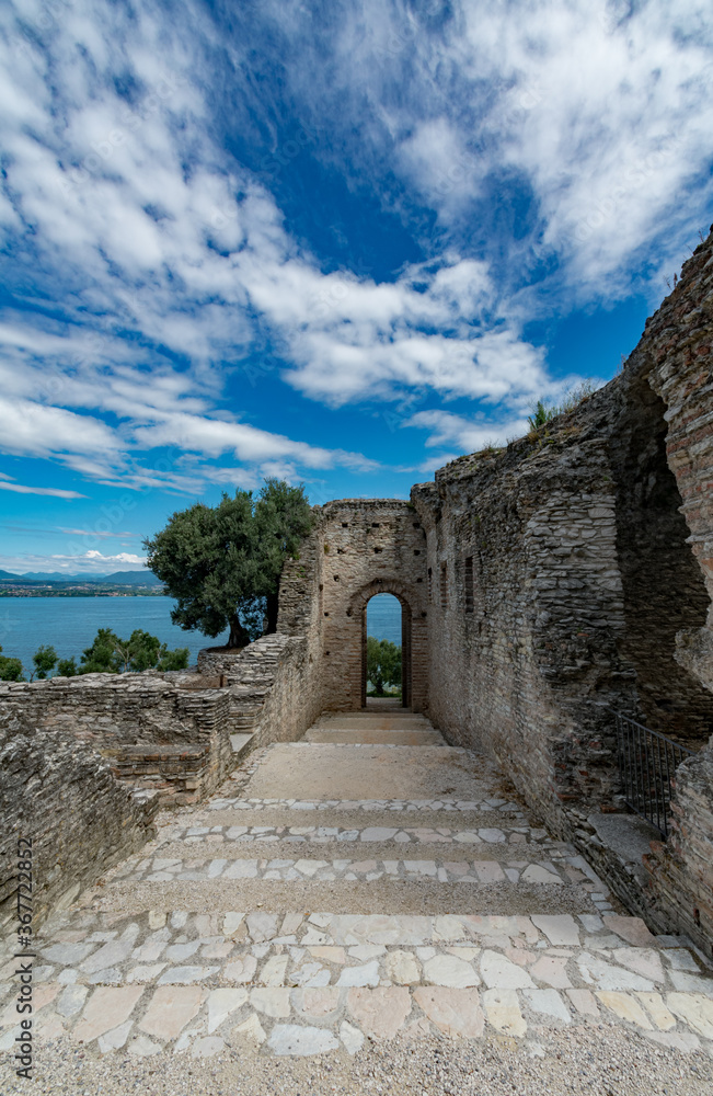 Terme di Catullo, Sirmione, Italy.
The complex of the so-called Grottoes (or Spas) of Catullo is located on the northern end of the Sirmione peninsula, on the southern coast of Lake Garda. From this p