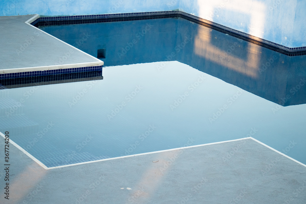 Obraz premium swimming pool in the hotel