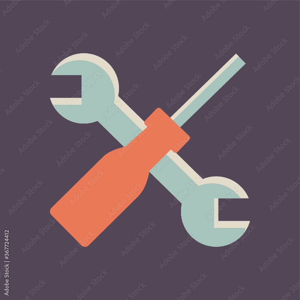 screwdriver and spanner screwdriver and spanner