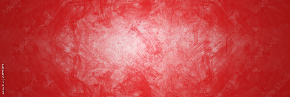 Obraz premium Horizontal red and grunge wallpaper of cement background