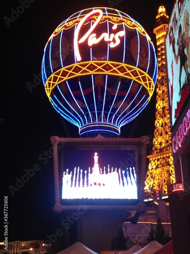 Paris hotel Las Vegas Nevada USA