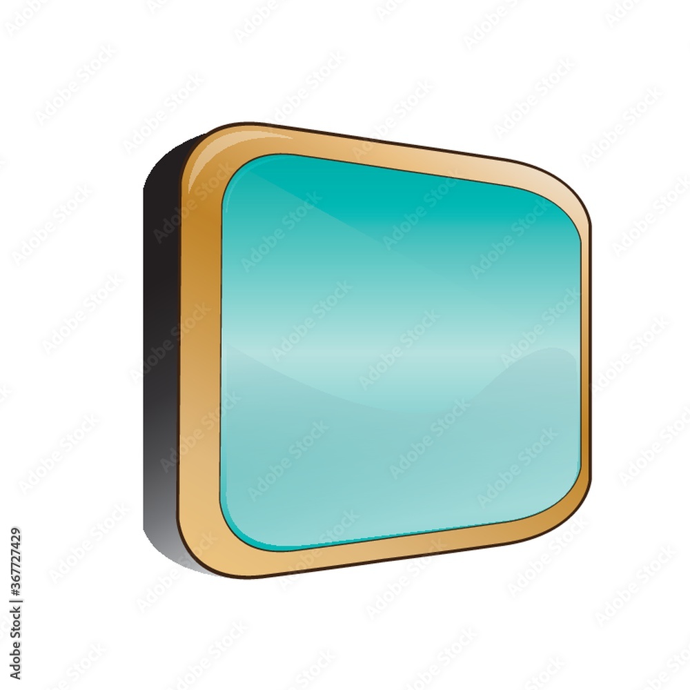 blue square button blue square button