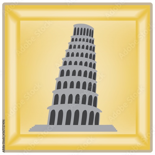 Fotografia, Obraz leaning tower of pisa