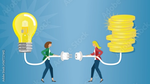 Make innovation, development or research idea possible. Women connecting to support idea to be reality.