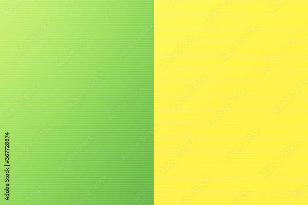 Abstract illustration background of green and yellow color with parallel line for graphic use.
