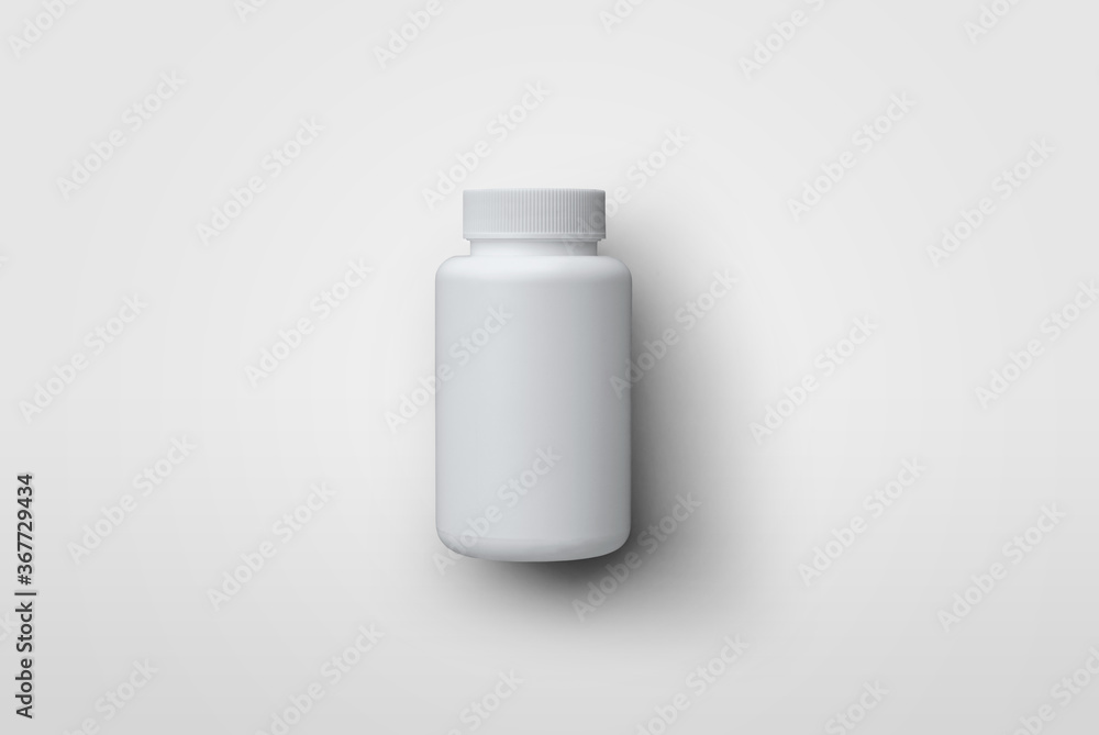 Mockup of white cosmetic can for advertising in medicine or beauty industry, isolated on background. Mockup of white cosmetic can for advertising in medicine or beauty industry, isolated on background.