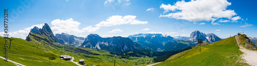 Fototapeta Naklejka Na Ścianę i Meble -  Panorama dolomitico