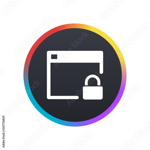 Private Page -  Push Button