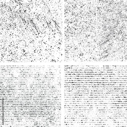 Grunge stripe. Distress textures . Vector illustration. 