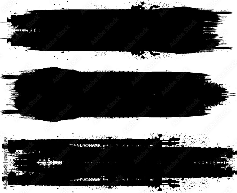 Edges Vector Set . Design Elements . Curved Grunge Borders , Dividers or Brush Strokes . Black wavy lines . stripes with grunge effects Edges Vector Set . Design Elements . Curved Grunge Borders , Dividers or Brush Strokes . Black wavy lines . stripes with grunge effects