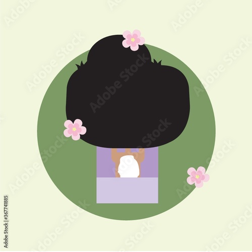 woman having body mask