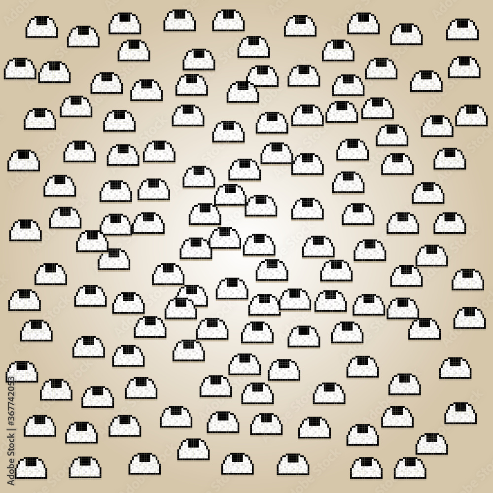 rice ball pattern background. rice ball pattern background.