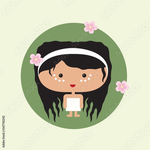 woman getting ready