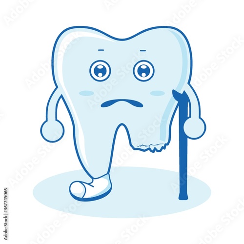broken tooth