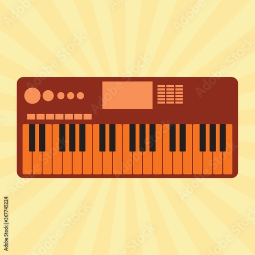 electronic piano keyboard