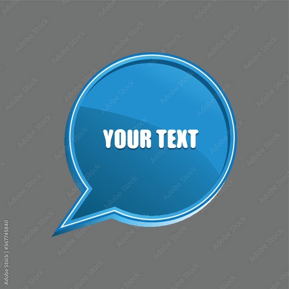 speech bubble template design speech bubble template design