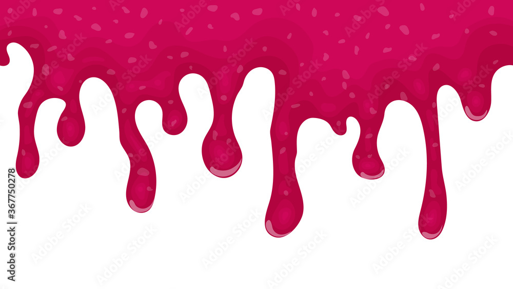 Pink dripping liquid slime Pink dripping liquid slime