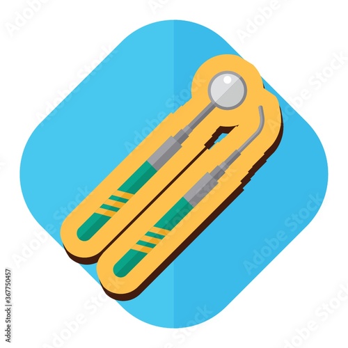 dental mirror and probe