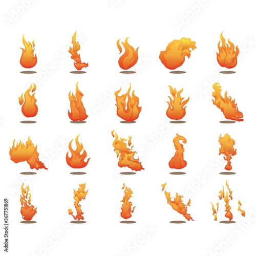 flame collection