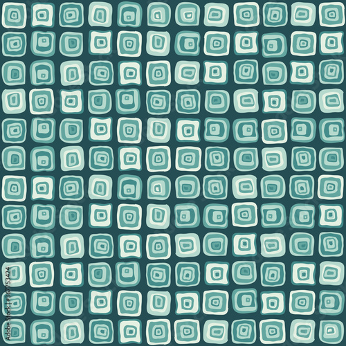 Seamless repeating pattern of squares