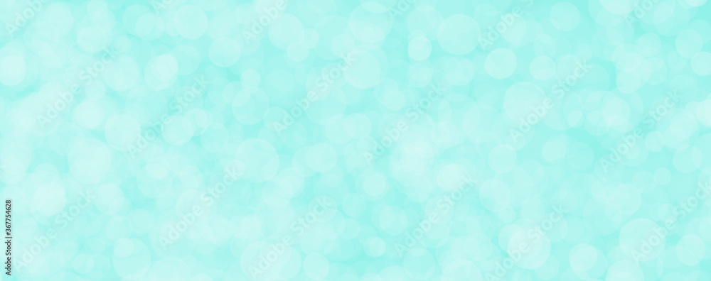 Abstract background banner - blue, green, turquoise blurred bokeh lights.abstract background with bokeh. long banner bokeh lights with copy space Abstract background banner - blue, green, turquoise blurred bokeh lights.abstract background with bokeh. long banner bokeh lights with copy space